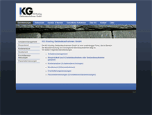 Tablet Screenshot of kgkissling.ch